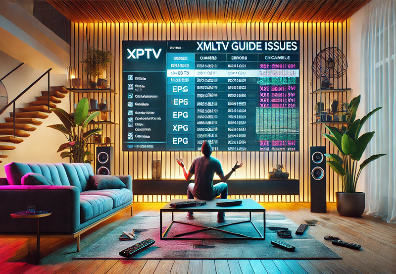 Correcting XMLTV Guide Data Corruption in IPTV Services