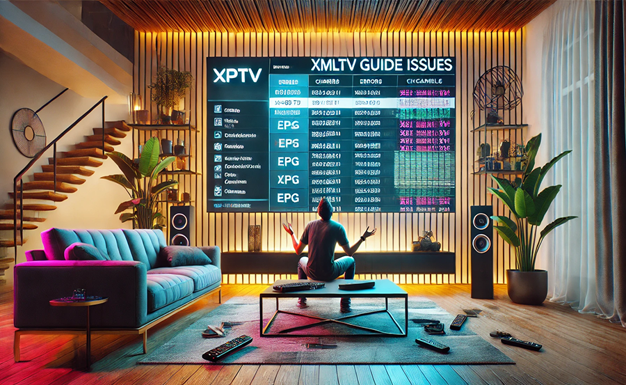 Correcting XMLTV Guide Data Corruption in IPTV Services